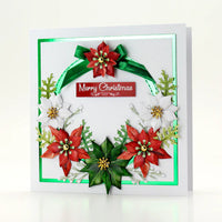 
              Katy Sue - 3D Die Cut Decoupage –  Traditional Christmas Die Cut Flowers & Leaves, 12 sheets
            