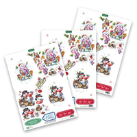 
              Katy Sue - 3D Die Cut Decoupage – Snowmen & Woodland Friends
            