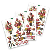 Katy Sue - 3D Die Cut Decoupage – Nutcracker & Holly