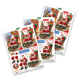 Katy Sue - 3D Die- Cut Sheet - Santa's Story