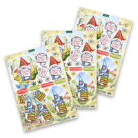
              Katy Sue - 3D Die Cut Decoupage –  Garden Gnomes & Toadstools
            