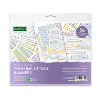 
              Katy Sue - Foiled Thinking of You Straight Banners Selection, 96 Sentiments
            