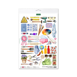 Katy Sue - 3D Die-Cut Decoupage -Hobbies Die Cut Embellishments