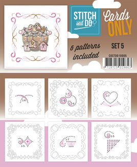 Stitch and Do - Cards Only  - SET#5