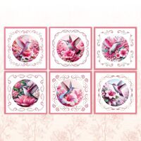 Embroidery Stitch and Do Special Set 1 - Hummingbird Fantasy - MEGA PACK