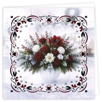 Hobbydots Cards 50 - Christmas Bouquet