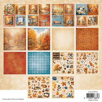 Studio Light - Essentials - Mixed Paper Pad - Autumn Story 203x203mm
