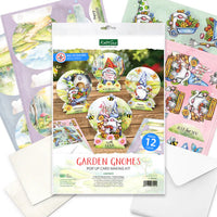 
              Katy Sue - Garden Gnomes Pop Up Card Making Kit
            