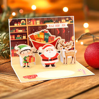 
              Katy Sue - 3D Die-Cut - Santa & Friends Pop Up Christmas Cards
            