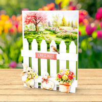 
              Katy Sue - Spring Garden Picket Fence, Card Making Kit
            