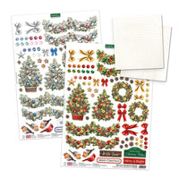 
              Katy Sue - Die Cut Decoupage – Christmas Garden Picket Fence Card Making Kit
            