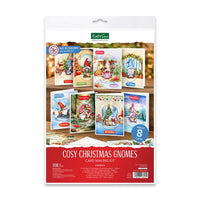 Katy Sue - 3D Die Cut Decoupage – Cosy Christmas Gnomes, Card Making Kit