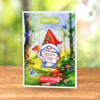 
              Katy Sue - Die Cut Decoupage – The Garden Gnomes Card Making Kit
            