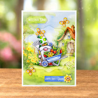 
              Katy Sue - Die Cut Decoupage – The Garden Gnomes Card Making Kit
            