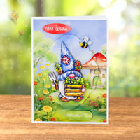 
              Katy Sue - Die Cut Decoupage – The Garden Gnomes Card Making Kit
            