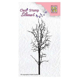 Nellie's Choice - Clear Stamp- Silhouette Tree