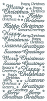 
              Peel-Off Stickers - Various Happy / Merry Christmas 5195
            