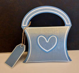 Craft Along Card Kit - Pillow Handbag with Tag