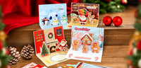 
              Katy Sue - 3D Die-Cut - Santa & Friends Pop Up Christmas Cards
            