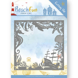 Dies - Jeanines Art - Beach Fun - Beach Frame (DEMO)