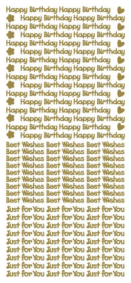 Peel-Off Stickers - Sentiments 033