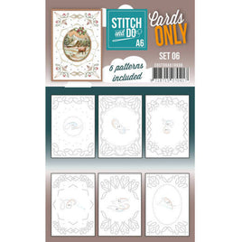 Stitch and Do - Cards Only A6 - Set 6