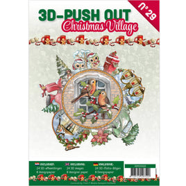 3D Push Out Book  No 29- Christmas Village