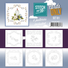 Stitch and Do - Cards Only  - SET#81
