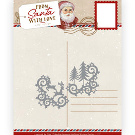 Dies - Amy Design – From Santa with love - Reindeer Corners
