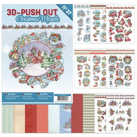 3D Push Out Book  No 37- Christmas Miracle