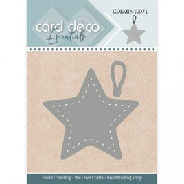 Card Deco Essentials - Cutting Dies - Mini Dies - 71 - Hanging Star