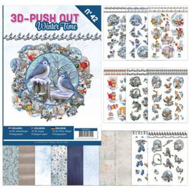 3D Push Out Book  No 42 - Winter Time