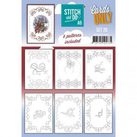 Stitch and Do - Cards Only For Stitch and Do A6 SET