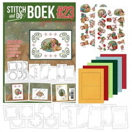 Stitch and do Book On Colour  No.23 - Christmas Pets