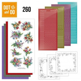 Dot and Do 260 - Yvonne Creations -Colourful Field Bouquet