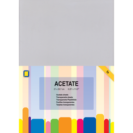 JeJe - Acetate Sheets - A4 pkt 5 sheets