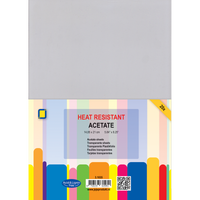 
              Acetate sheets - A5 - Heat resistant Pkt 20 sheets
            