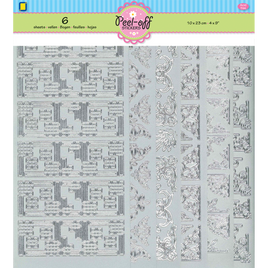 JeJe - Stickers - 6-pack peel-off sticker set Corners