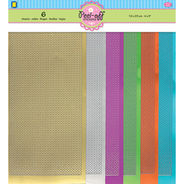 JeJe - 6-pack peel-off sticker set Pearl Lines