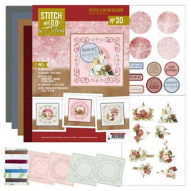 Stitch & Do -  On Colour - 30 - Ruby Christmas