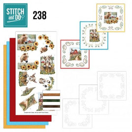 Stitch and Do 238 - Yvonne Creations - Farm Friends