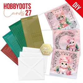 Dot and Do Cards  27 - Berries Beauties - Pink Christmas