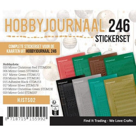 Hobbydots - Stickerset Hobby Journal 246
