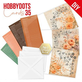 Dot and Do - Cards 35 - Berries Beauties - Orange Flowers