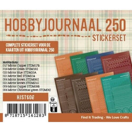Hobbydots - Stickerset Hobby Journal 250