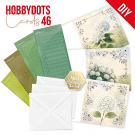 Hobbydots Cards 46 - White Hydrangea