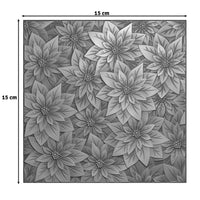 
              Vaessen Creative • 3D Embossing Folder Christmas Rose 5.9x5.9"
            