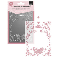 
              Vaessen Creative - 3D Embossing Folder + Stencil Twilight Tarot A6
            