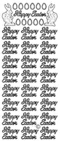 
              Peel-Off Stickers - Happy Easter (380)
            