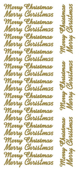 Peel-Off Stickers - Merry Christmas 3883